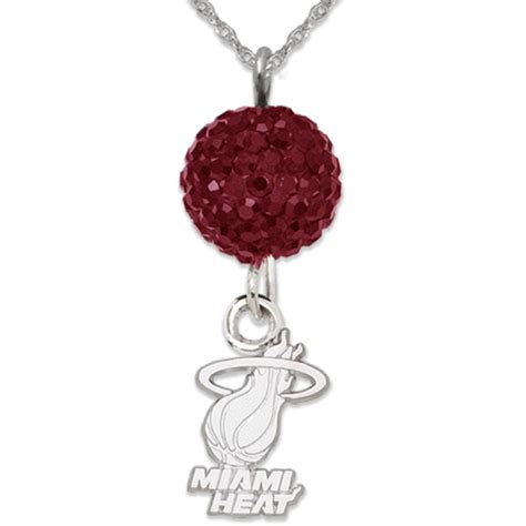 miami heat necklace